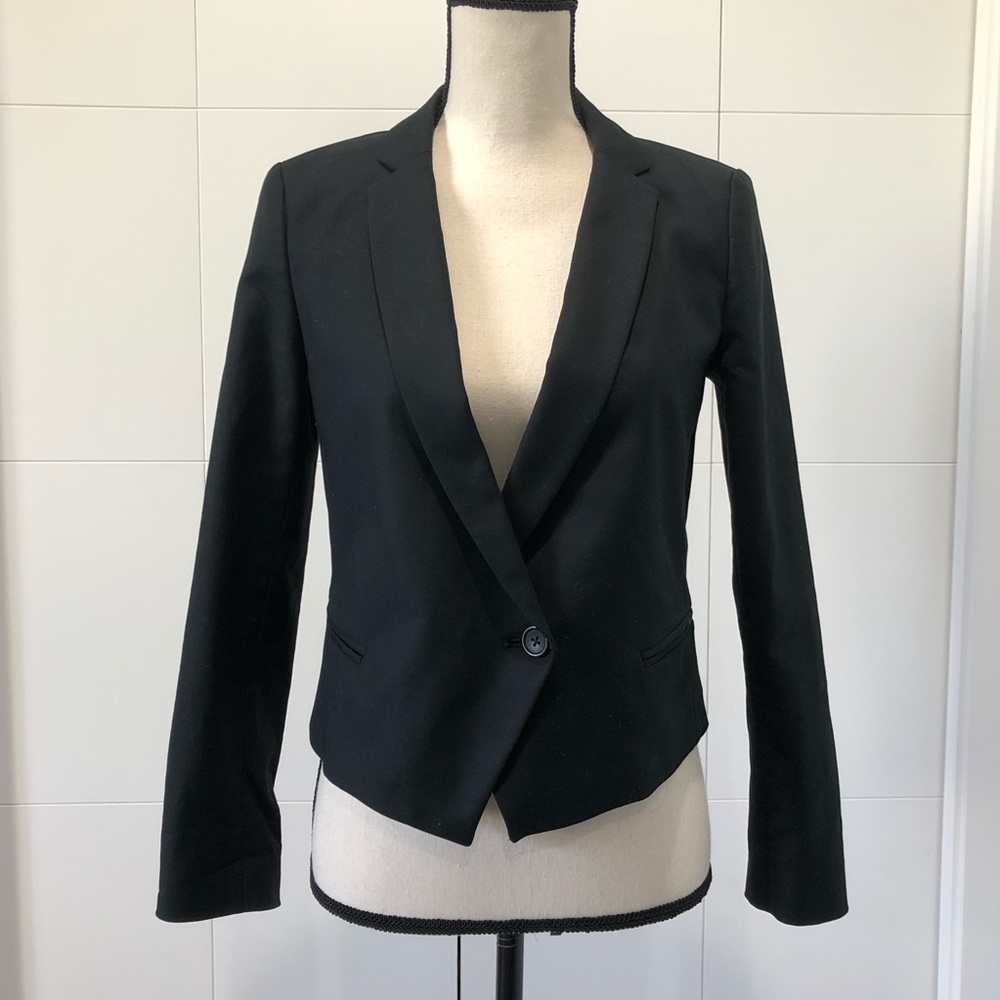 Banana Republic petite black blazer
